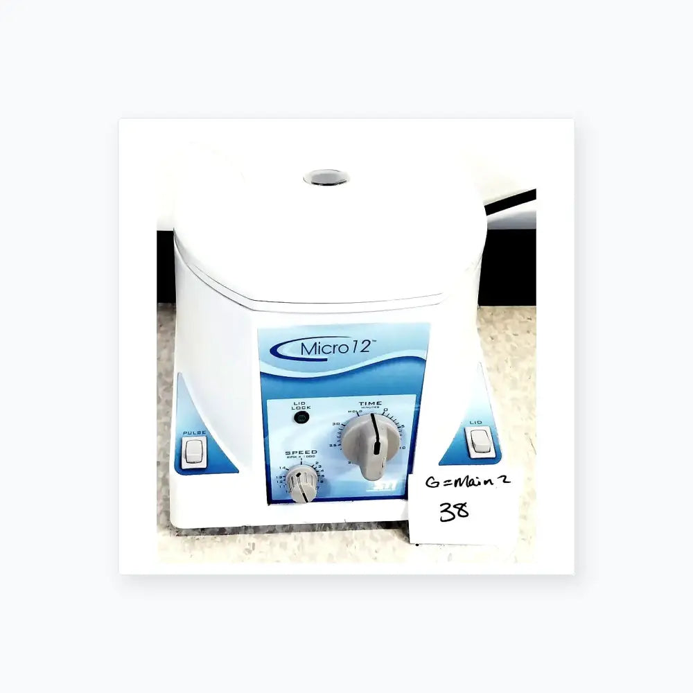 Reuse Medical Separation Technology Micro 12 High Performance Microcentriifuge Other Healthcare, Lab & Dental, second-hand product photo 1