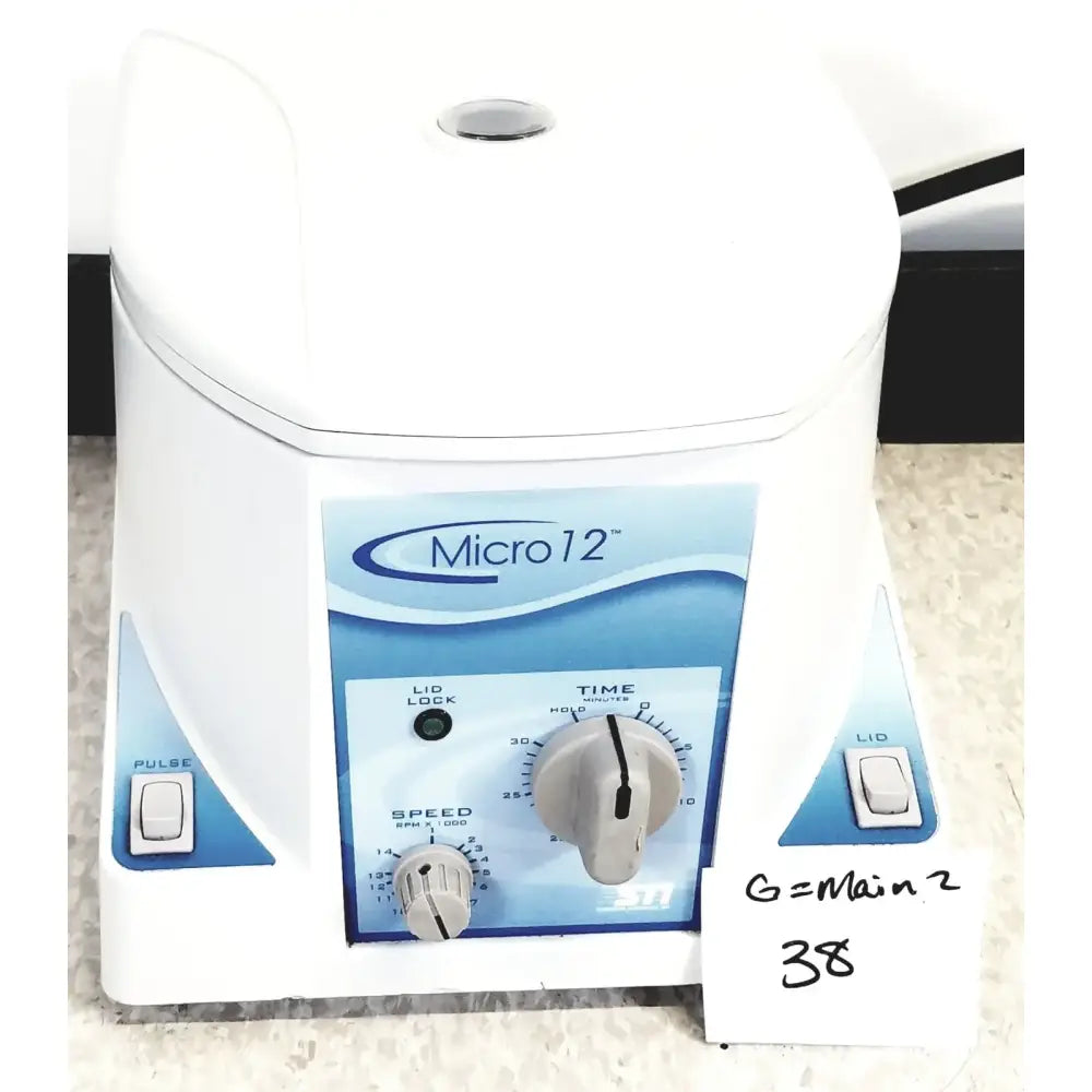Reuse Medical Separation Technology Micro 12 High Performance Microcentriifuge Other Healthcare, Lab & Dental, second-hand product photo 1