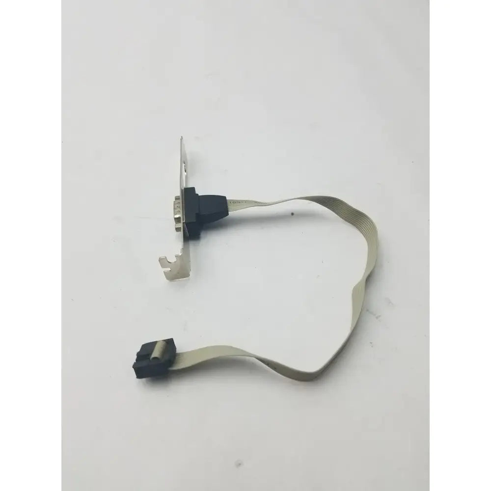 Generic Serial 9 Pin DB9 RS232 Motherboard Com Port Ribbon Cable Connector Slot Bracket RS232 Serial Port Bracket Cable, second-hand product photo 3