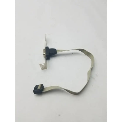 Generic Serial 9 Pin DB9 RS232 Motherboard Com Port Ribbon Cable Connector Slot Bracket RS232 Serial Port Bracket Cable, second-hand product photo 3