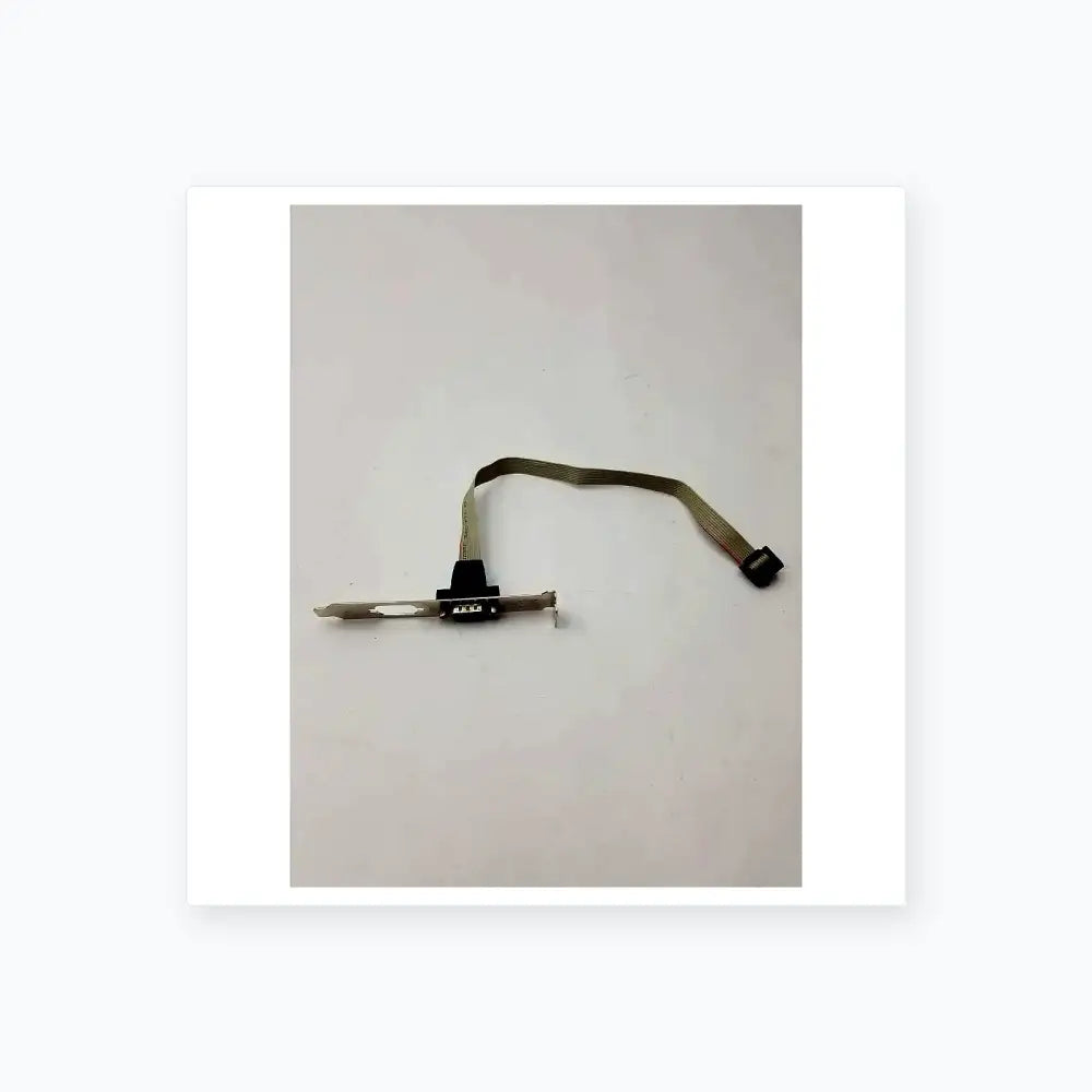 Generic Serial 9 Pin DB9 RS232 Motherboard Com Port Ribbon Cable Connector Slot Bracket RS232 Serial Port Bracket Cable, second-hand product photo 2