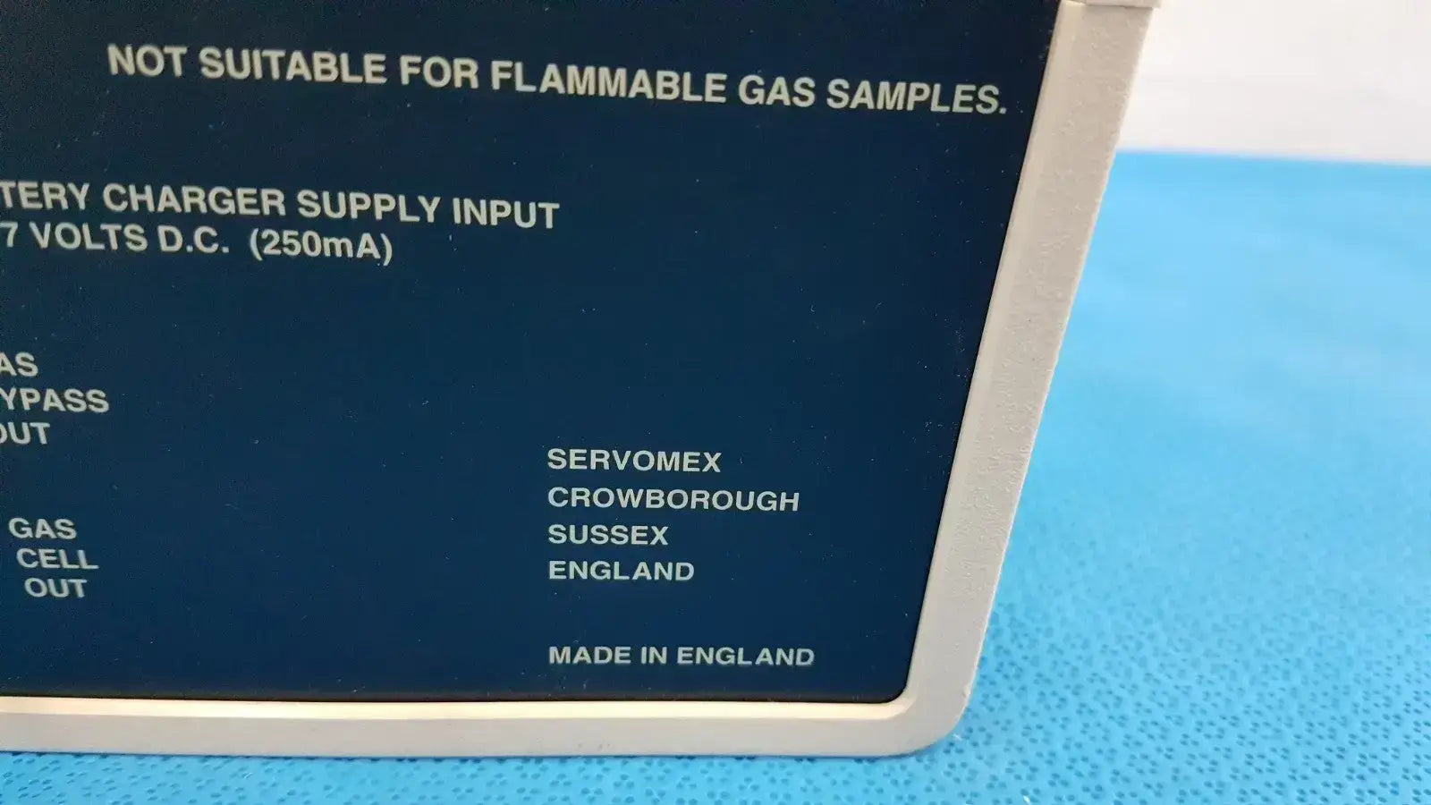 Servomex Model 572 Paramagnetic Oxygen Analyzer – Calibrated O2 Analyzer Oxygen Analyzer, second-hand product photo 6