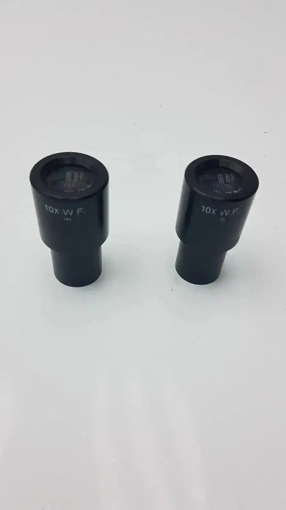 American Optical Set of 2 AO American Optical 10X W.F. Cat 145 Microscope Eyepiece, second-hand product photo 2