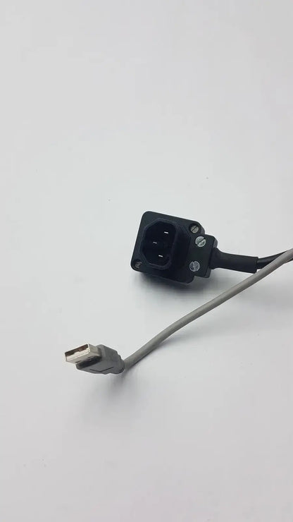 Unbranded Set of 2 White and Grey Cables Cable, second-hand product photo 3