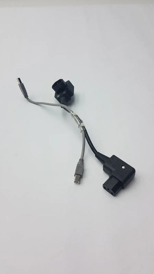 Unbranded Set of 2 White and Grey Cables Cable, second-hand product photo 1
