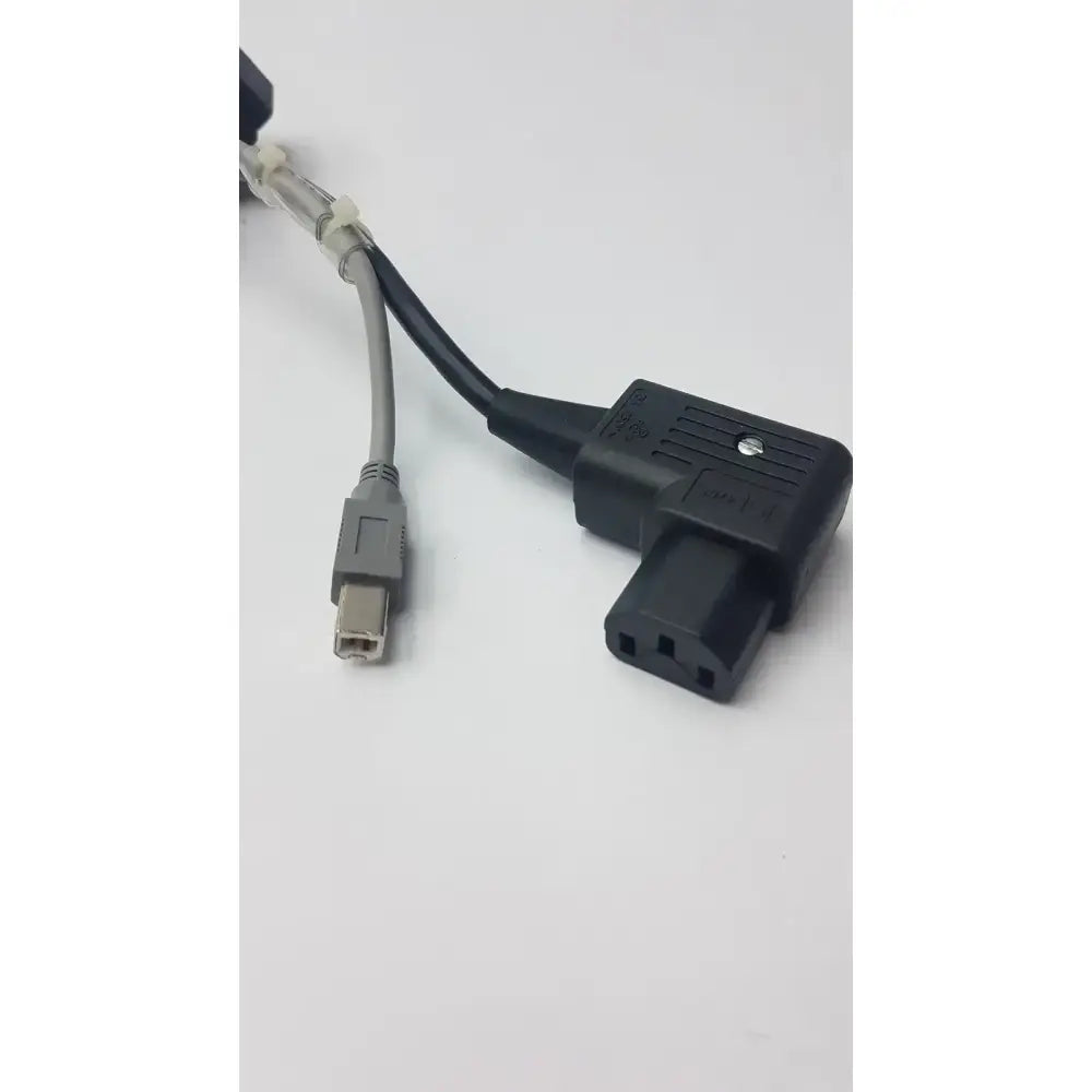 Unbranded Set of 2 White and Grey Cables Cable, second-hand product photo 2