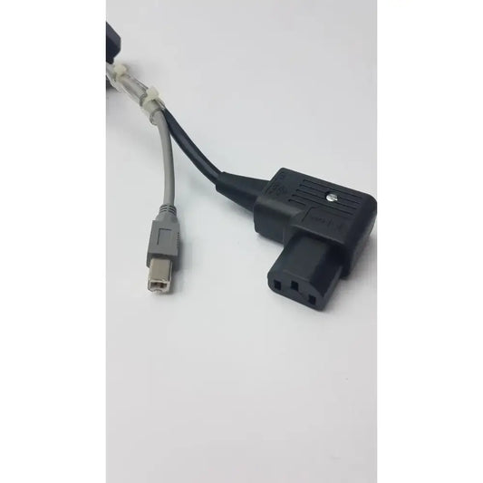 Unbranded Set of 2 White and Grey Cables Cable, second-hand product photo 2