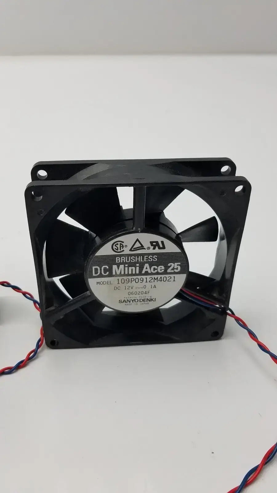 U.S. TOYO FAN Set of 3 Brushless DC San Ace 25 109p1212m4021 Brushless DC Axial Fan, second-hand product photo 9