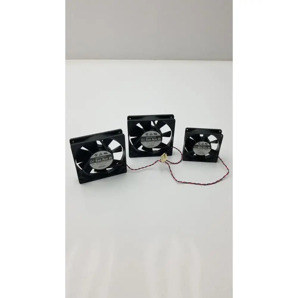 U.S. TOYO FAN Set of 3 Brushless DC San Ace 25 109p1212m4021 Brushless DC Axial Fan, second-hand product photo 6