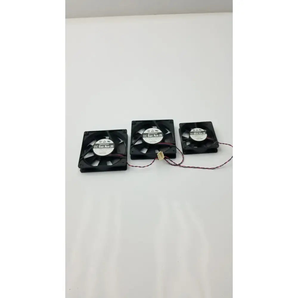 U.S. TOYO FAN Set of 3 Brushless DC San Ace 25 109p1212m4021 Brushless DC Axial Fan, second-hand product photo 5