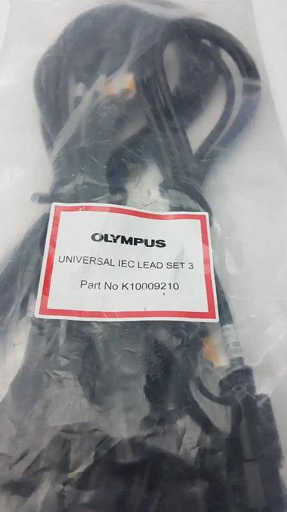 Olympus Set of 3 Olympus Universal IEC Lead K10009210 IEC Power Lead Set, second-hand product photo 2