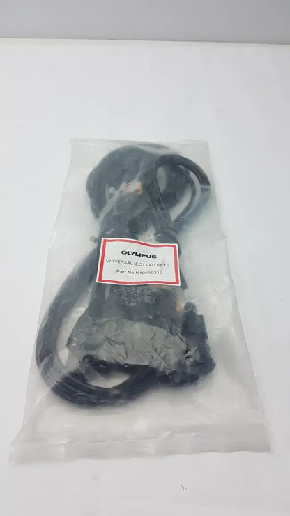 Olympus Set of 3 Olympus Universal IEC Lead K10009210 IEC Power Lead Set, second-hand product photo 1