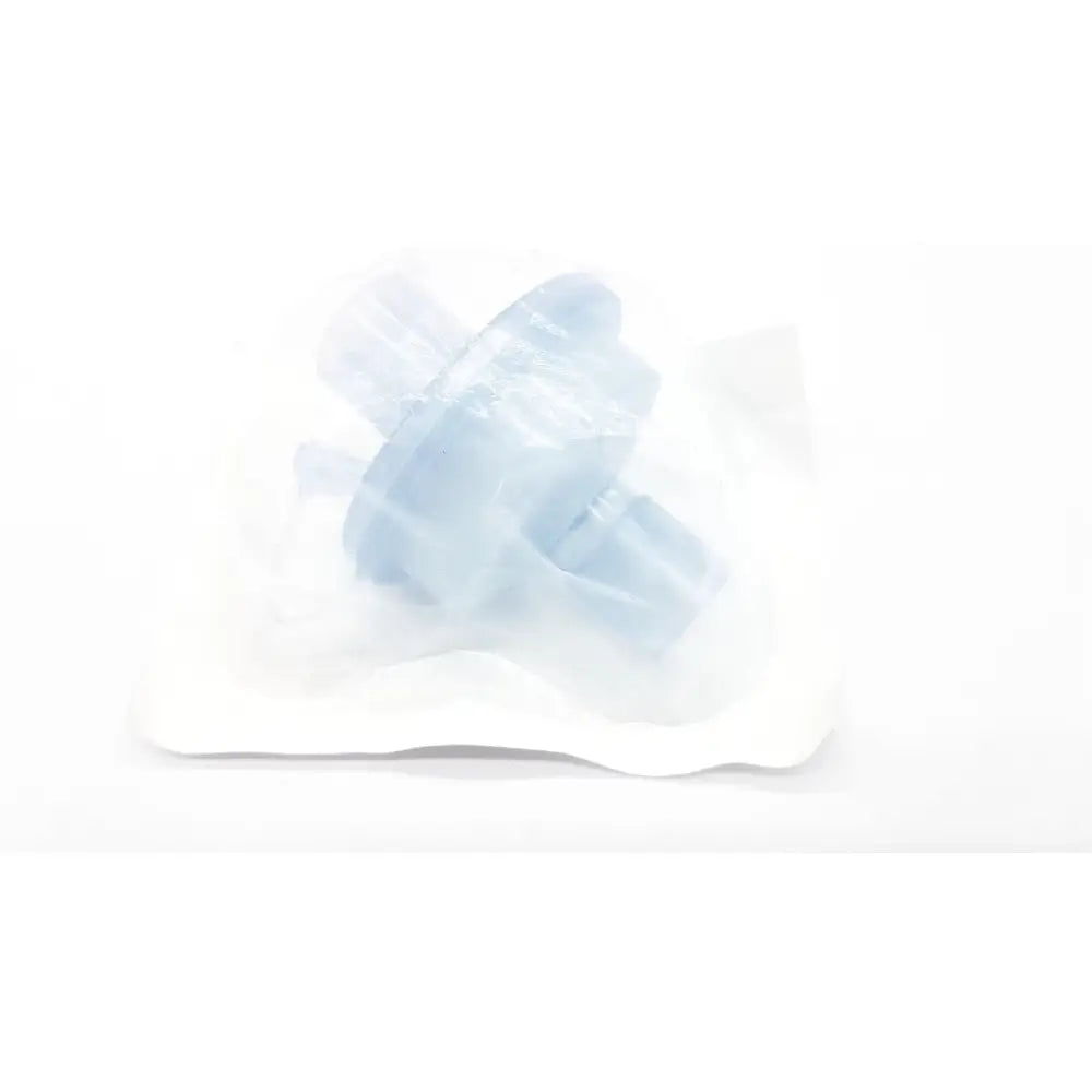 Translucent blue plastic drager draeger mechanical safestar 55 filter in clear packaging for adult use set of 4