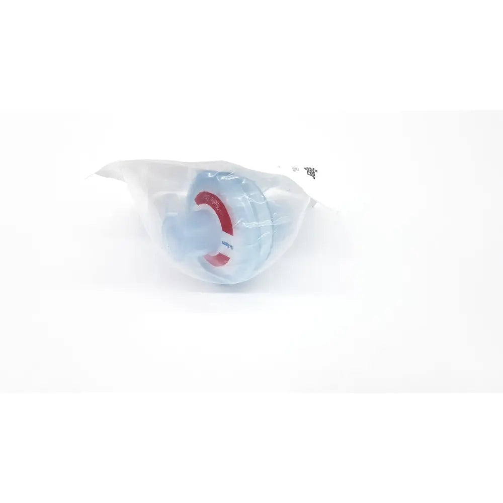 Set of 4 drager draeger mechanical safestar adult filters with light blue silicone pacifier in clear plastic packaging