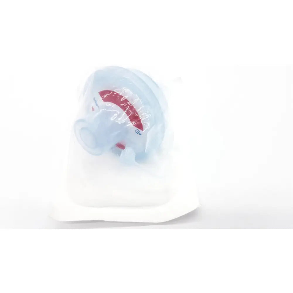 Set of 4 drager draeger mechanical safestar 55 filters with clear plastic face mask red markings white base adult size