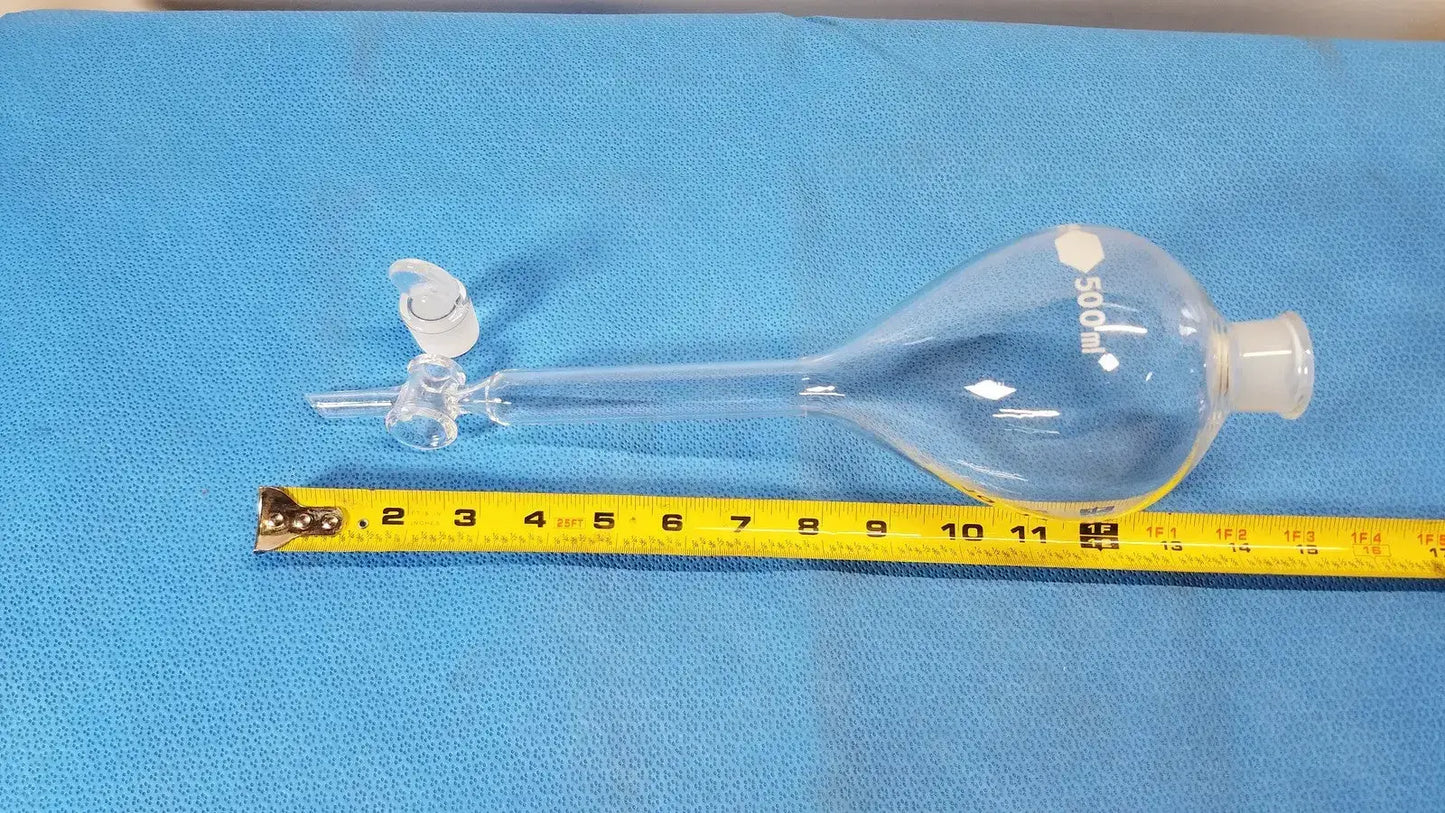 KIMAX Share Kimax #27 Squibb Separatory Funnel Neck 500mL Separatory Funnel Neck, second-hand product photo 4