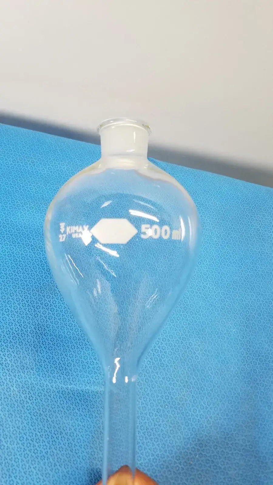 KIMAX Share Kimax #27 Squibb Separatory Funnel Neck 500mL Separatory Funnel Neck, second-hand product photo 3