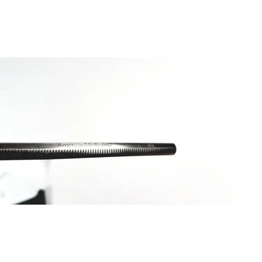 Black threaded metal rod with american medical engraving featured in share similar items for or grade halle spinal bone curettes set