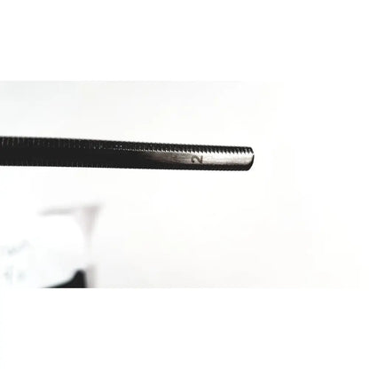Black metal tweezers with textured grip and number 2 engraved near tip in grade halle spinal bone curettes set share similar items