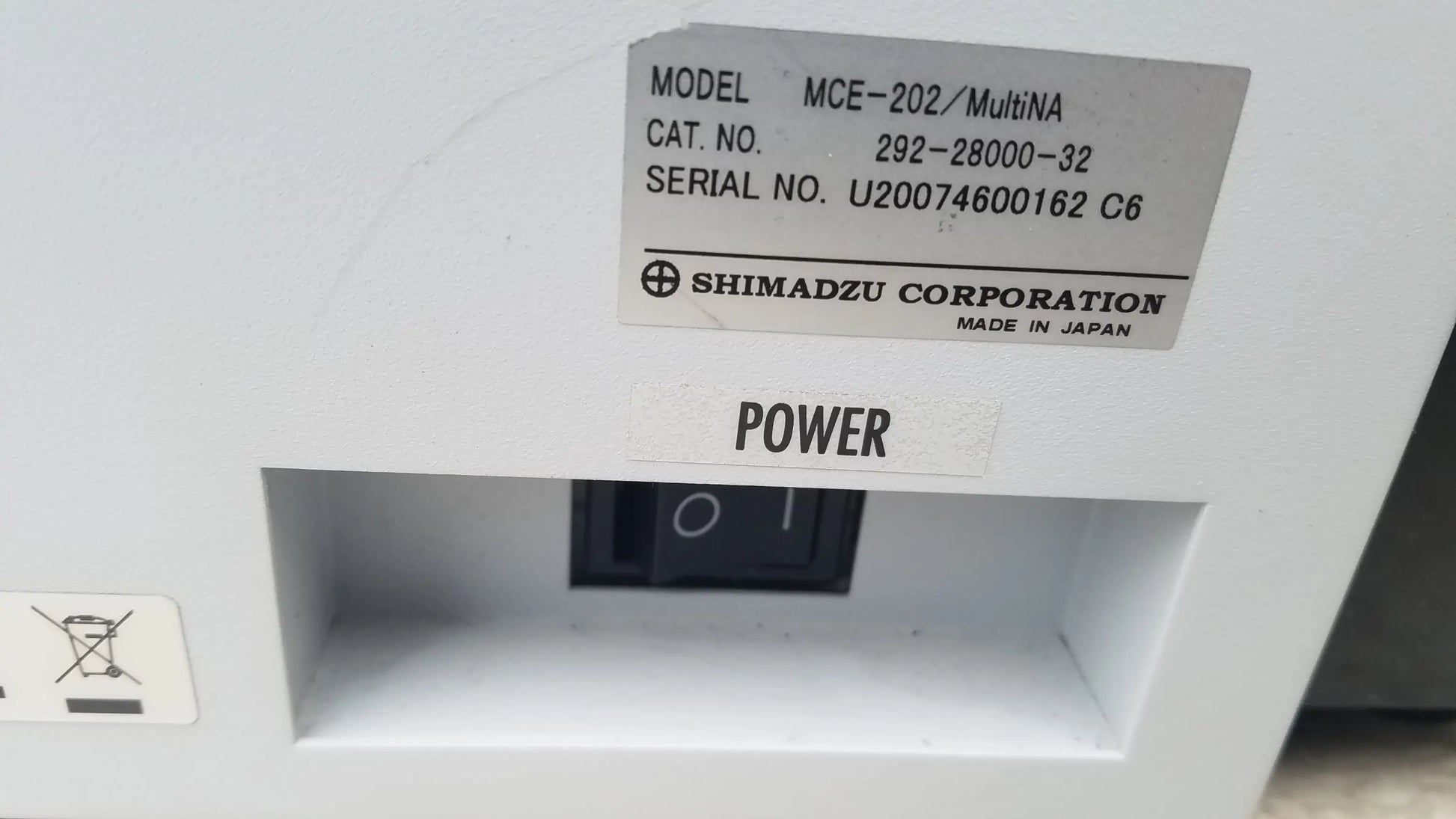 Shimadzu MCE-202 MultiNA Microchip Electrophoresis System Microchip Electrophoresis System, second-hand product photo 7