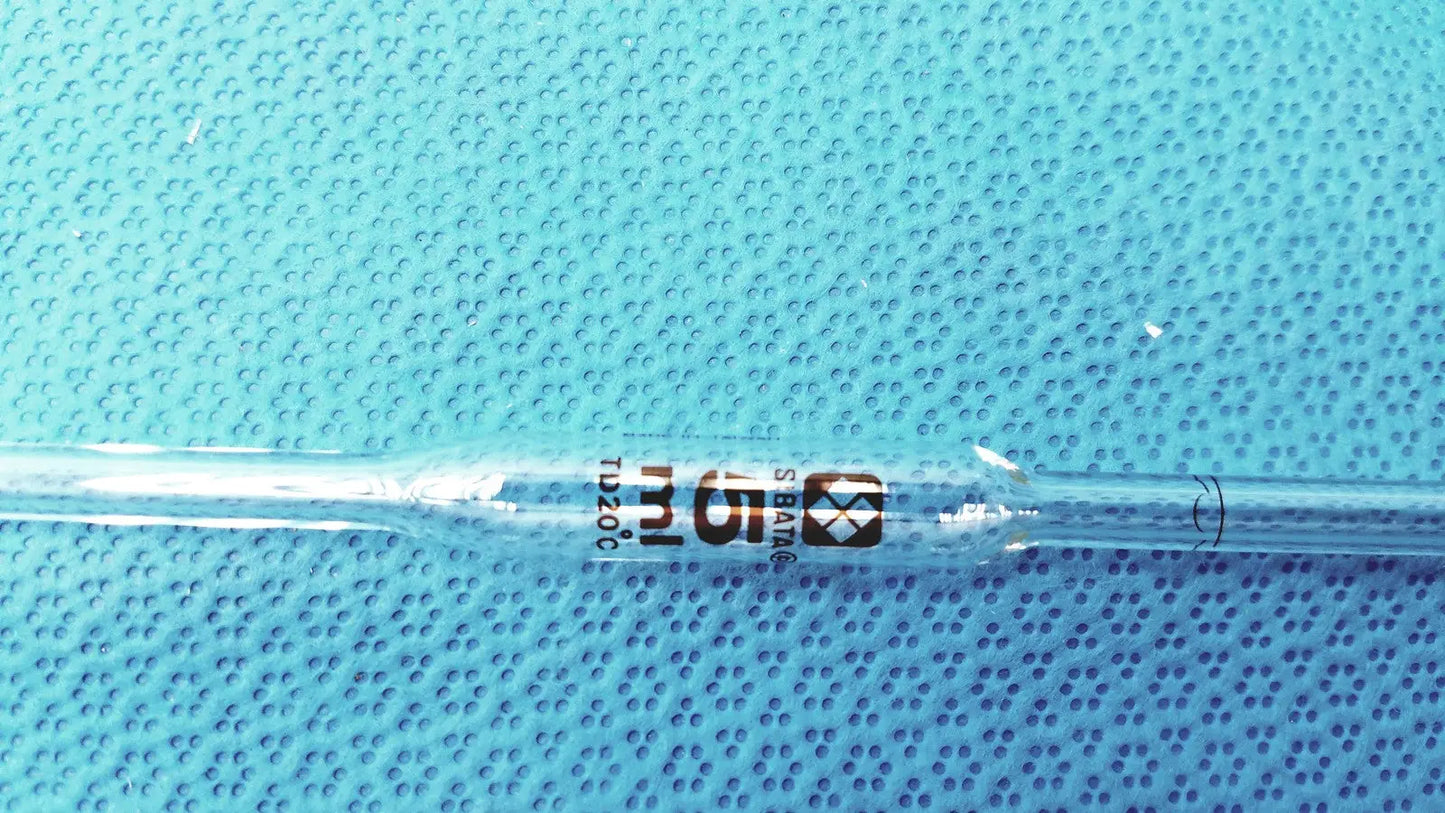 SIBATA 5 mL Volumetric Pipet Class A To Deliver TD Glass Labware Used Volumetric Pipet, second-hand product photo 3