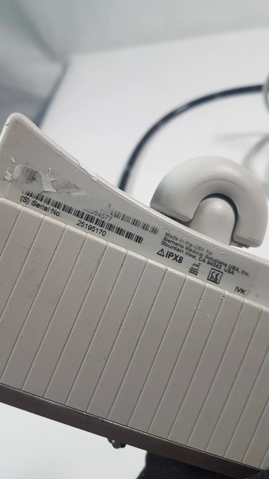 ACUSON Siemens Acuson TE-V5MS Transesophageal Pinless Ultrasound Transducer Probe Transesophageal Ultrasound Probe, as-is (for parts) product photo 10