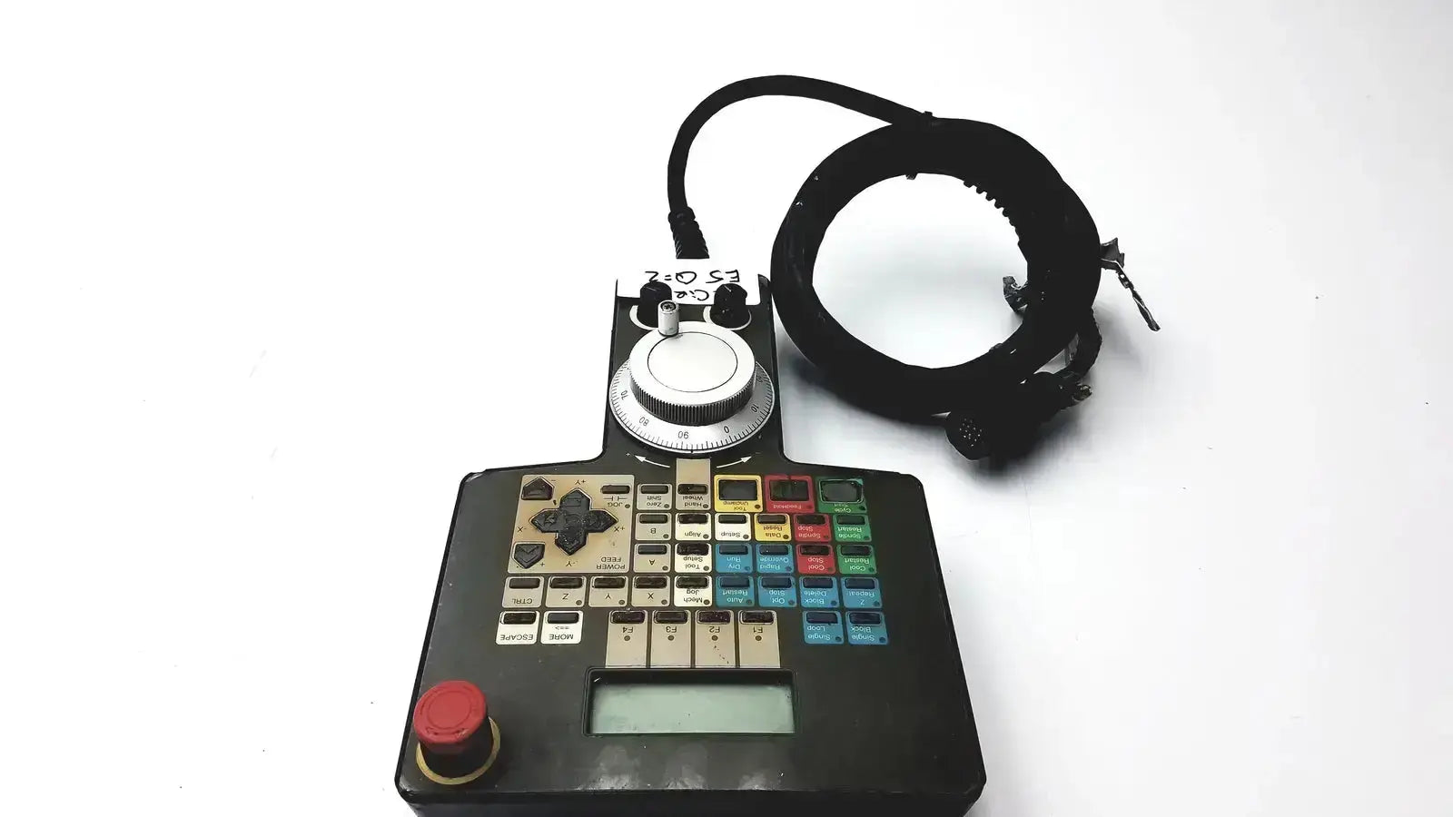 Siemens Cincinnati Milacron CNC Lathe Teach Pendant Controller Teach Pendant Controller, as-is (for parts) product photo 3