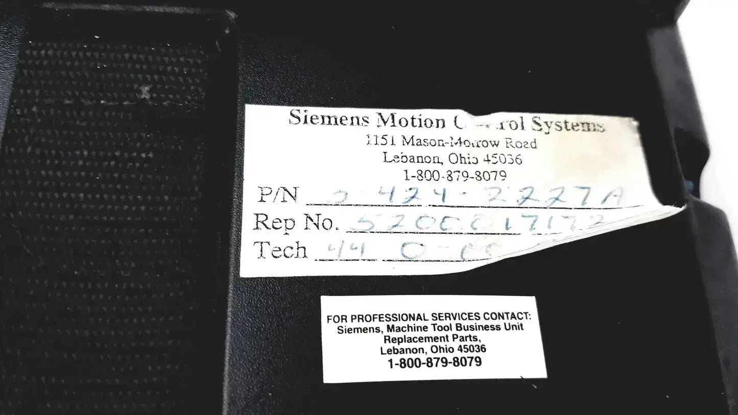 Siemens Cincinnati Milacron CNC Lathe Teach Pendant Controller Teach Pendant Controller, as-is (for parts) product photo 10