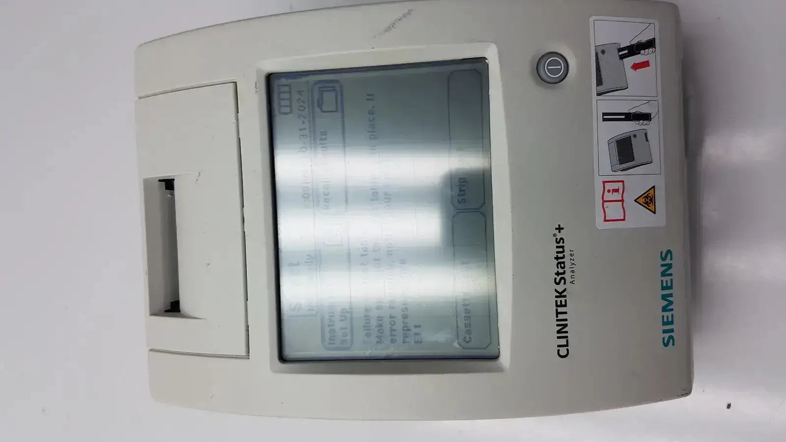 Siemens Clinitek Status Analyzer 004979 Urinalysis Analyzer, second-hand product photo 14