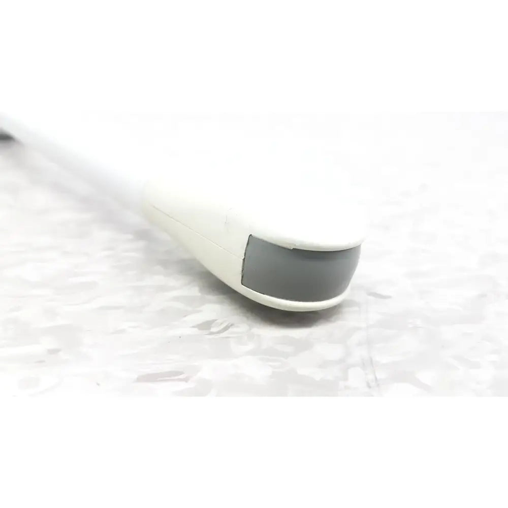 Siemens ev9-4 white plastic ultrasound transducer probe with gray sensor tip for endocavity ultrasound use