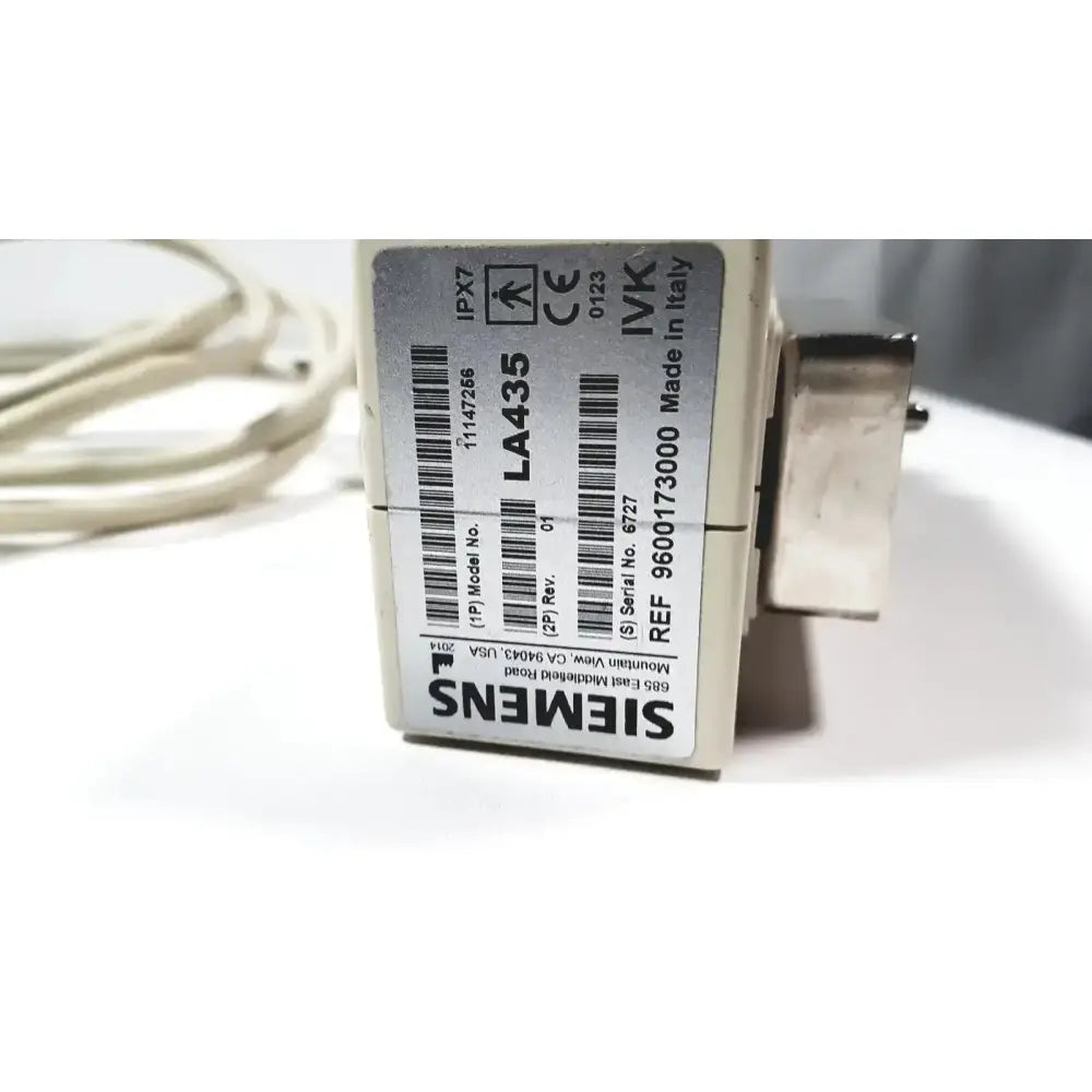 Siemens LA435 Transducer Probe For Acuson P300 Portable Ultrasound 9600173000 Ultrasound Transducer, second-hand product photo 2