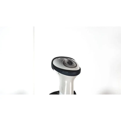 Siemens rapidpoint handheld white and black barcode scanner with ergonomic design for reuse medical applications