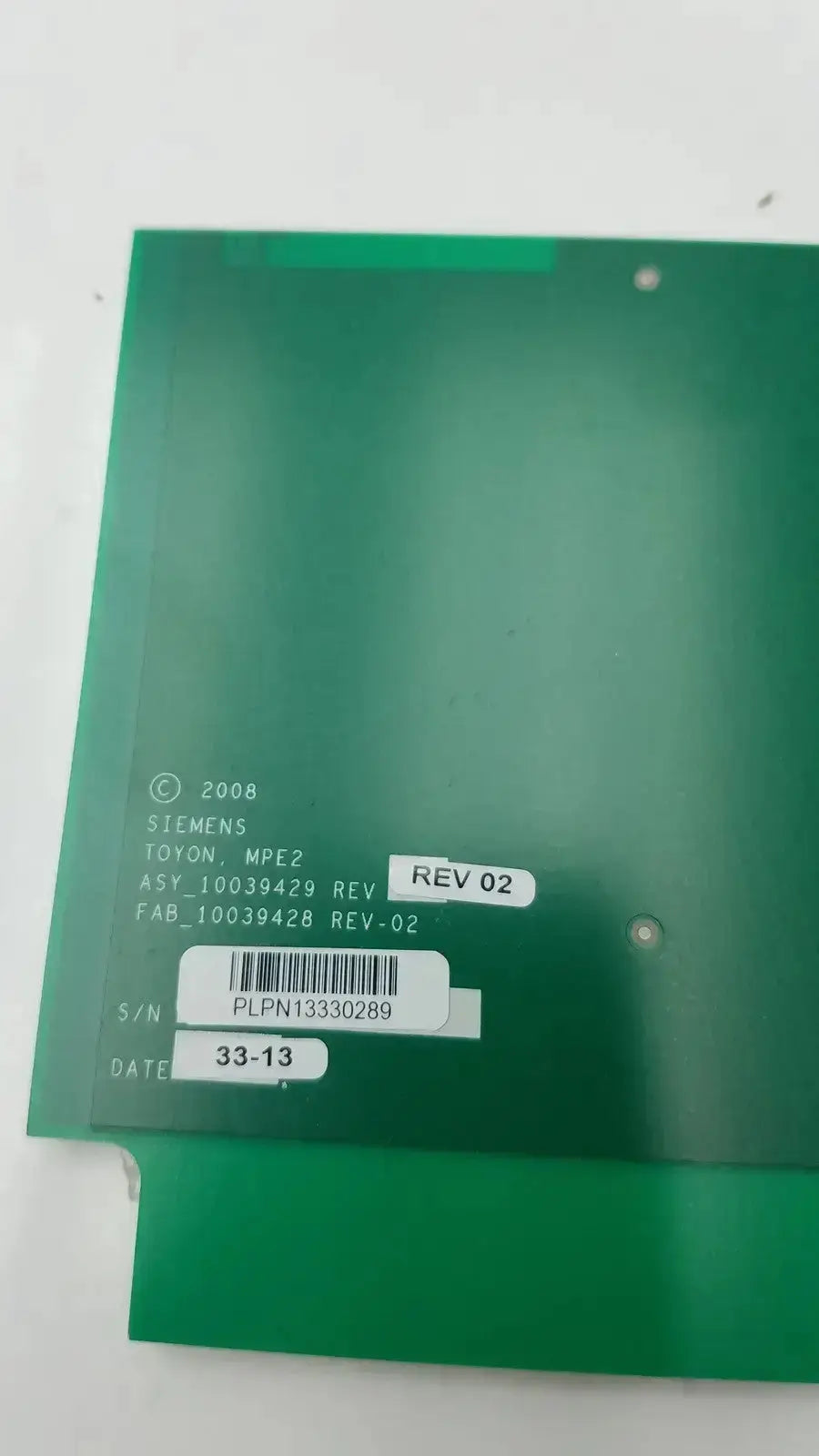 Siemens SC2000 Ultrasound MP Extender Board Assy 10039429 Rev 02 Ultrasound System Part, second-hand product photo 8