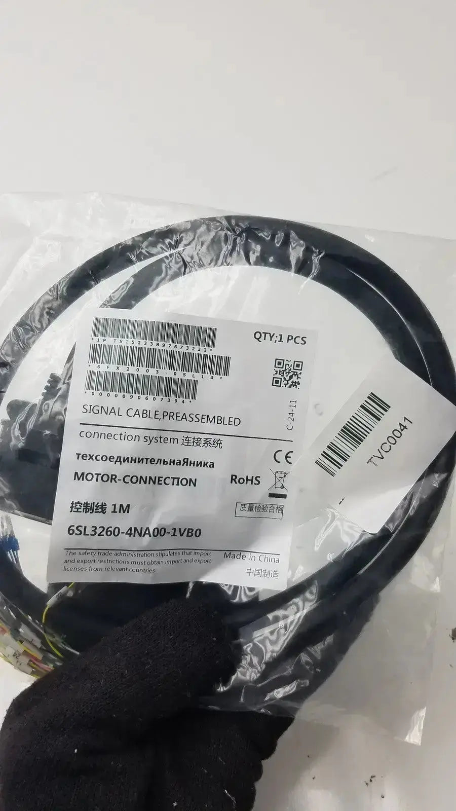 See Pictures Signal Cable, Preassembled Motor Connection 6SL3260-4NA00-1VB0 Signal Cable, new product photo 5