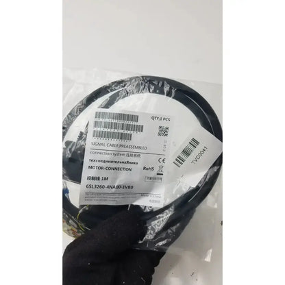 See Pictures Signal Cable, Preassembled Motor Connection 6SL3260-4NA00-1VB0 Signal Cable, second-hand product photo 5