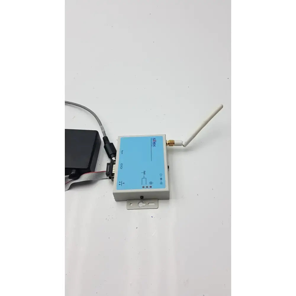 Silex Technology SX-500 Serial Server With American Cable Part 75505R Serial Device Server, second-hand product photo 4