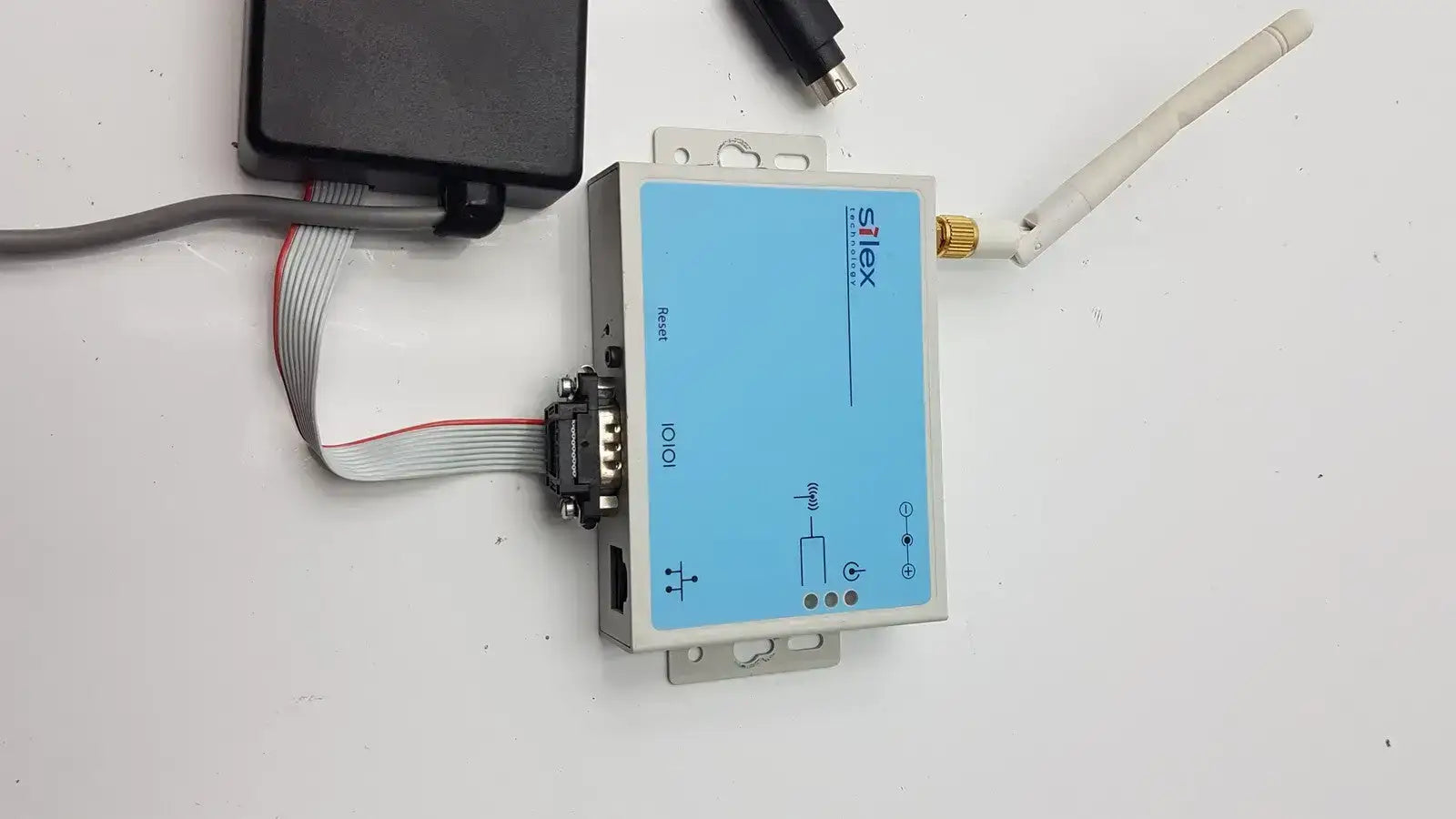 Silex Technology SX-500 Serial Server With American Cable Part 75505R Serial Device Server, second-hand product photo 7