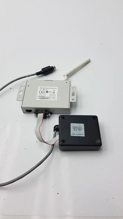 Silex Technology SX-500 Serial Server With American Cable Part 75505R Serial Device Server, second-hand product photo 8