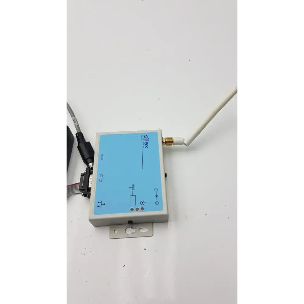 Silex Technology SX-500 Serial Server With American Cable Part 75505R Serial Device Server, second-hand product photo 5