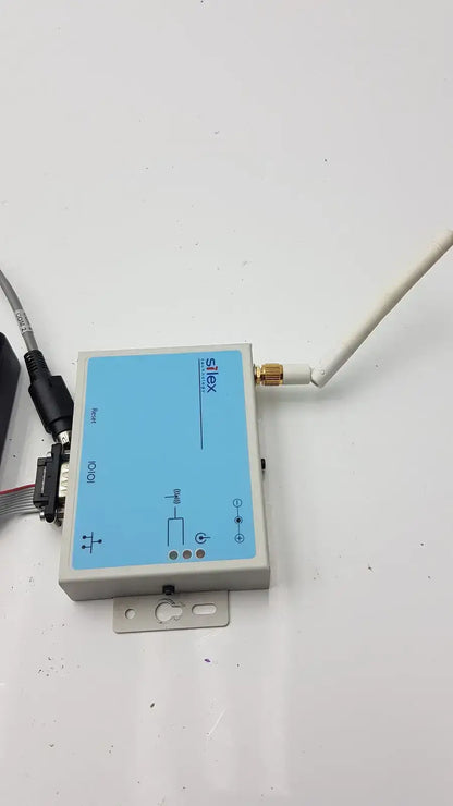 Silex Technology SX-500 Serial Server With American Cable Part 75505R Serial Device Server, second-hand product photo 5