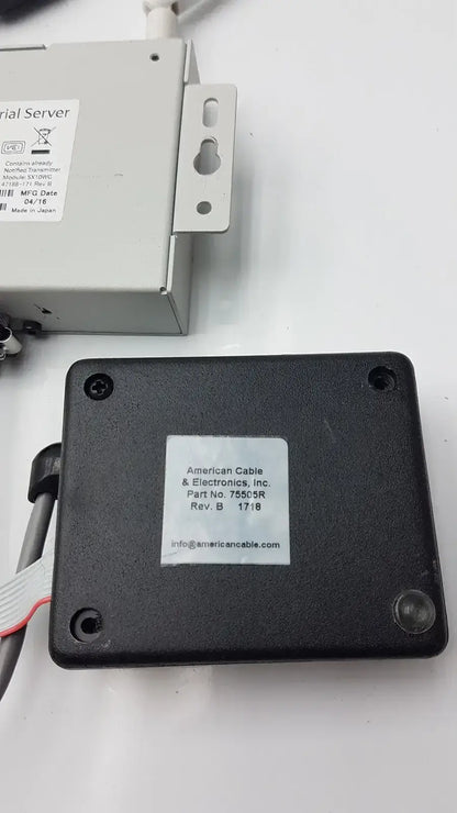 Silex Technology SX-500 Serial Server With American Cable Part 75505R Serial Device Server, second-hand product photo 9