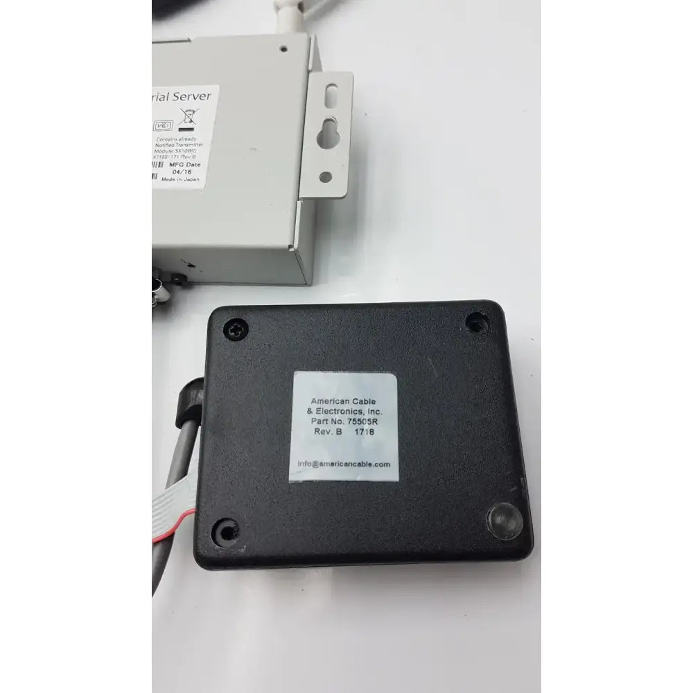 Silex Technology SX-500 Serial Server With American Cable Part 75505R Serial Device Server, second-hand product photo 9