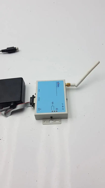 Silex Technology SX-500 Serial Server With American Cable Part 75505R Serial Device Server, second-hand product photo 2
