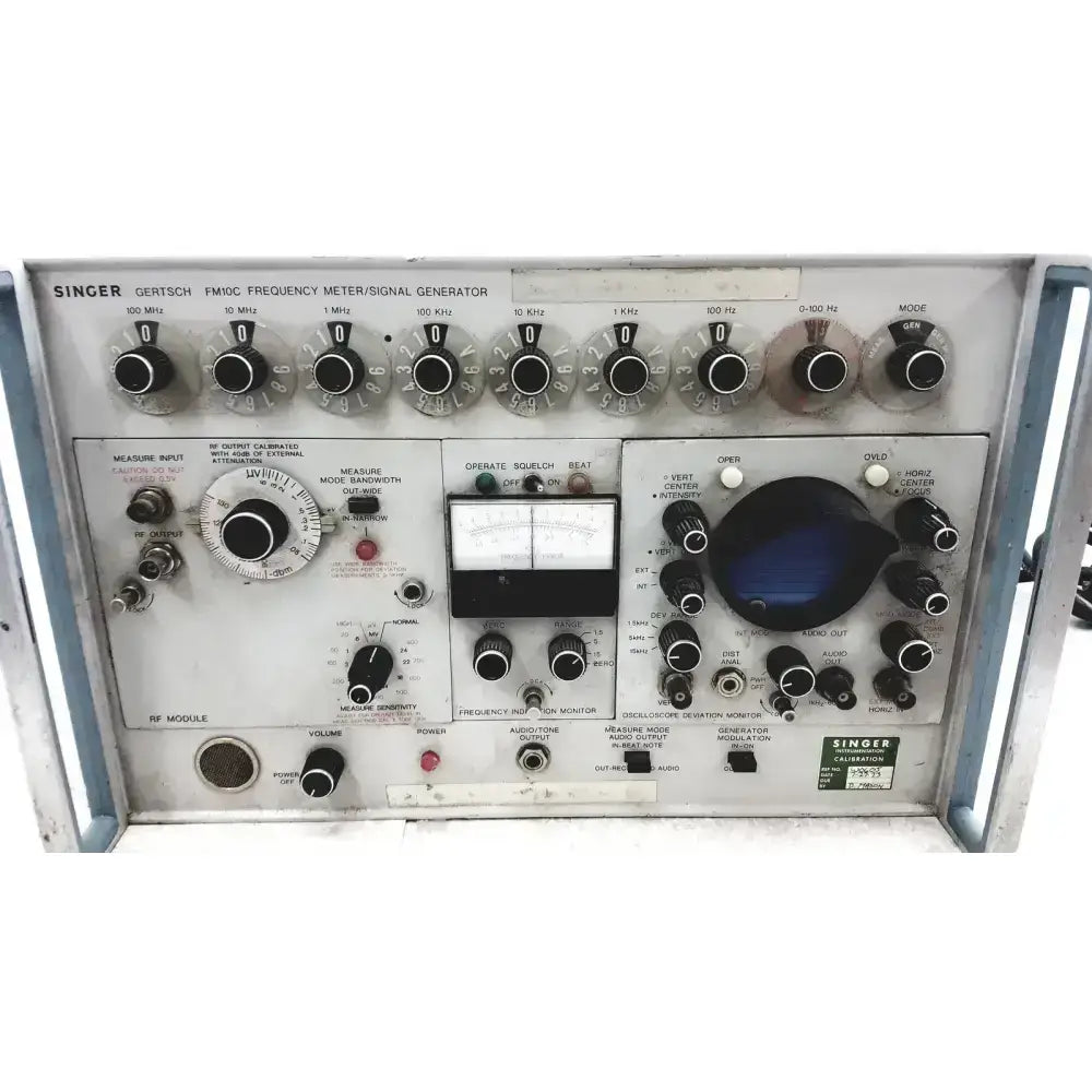 Singer Gersch FM10C Frequency Meter/Signal Generator Frequency Meter/Signal Generator, second-hand product photo 1