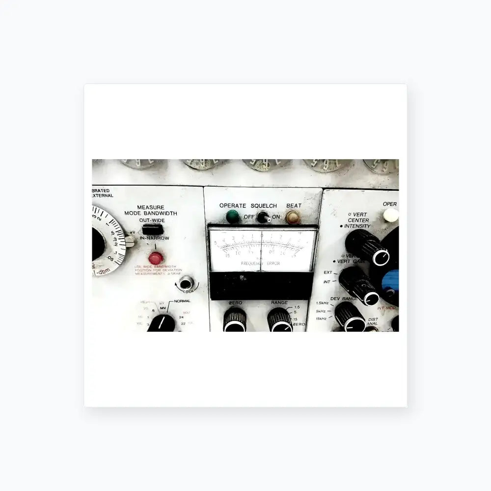 Singer Gersch FM10C Frequency Meter/Signal Generator Frequency Meter/Signal Generator, second-hand product photo 4