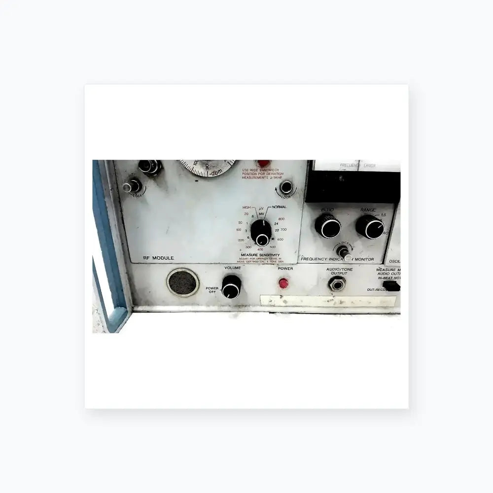 Singer Gersch FM10C Frequency Meter/Signal Generator Frequency Meter/Signal Generator, second-hand product photo 6