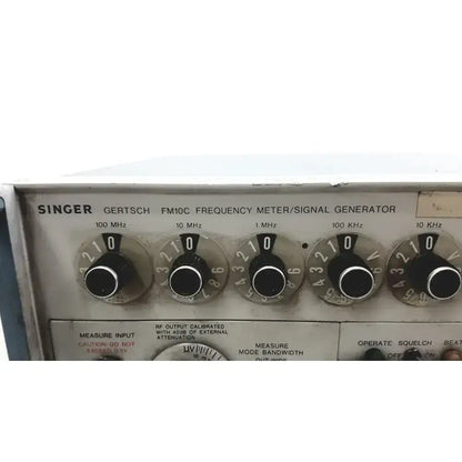 Singer Gersch FM10C Frequency Meter/Signal Generator Frequency Meter/Signal Generator, second-hand product photo 2
