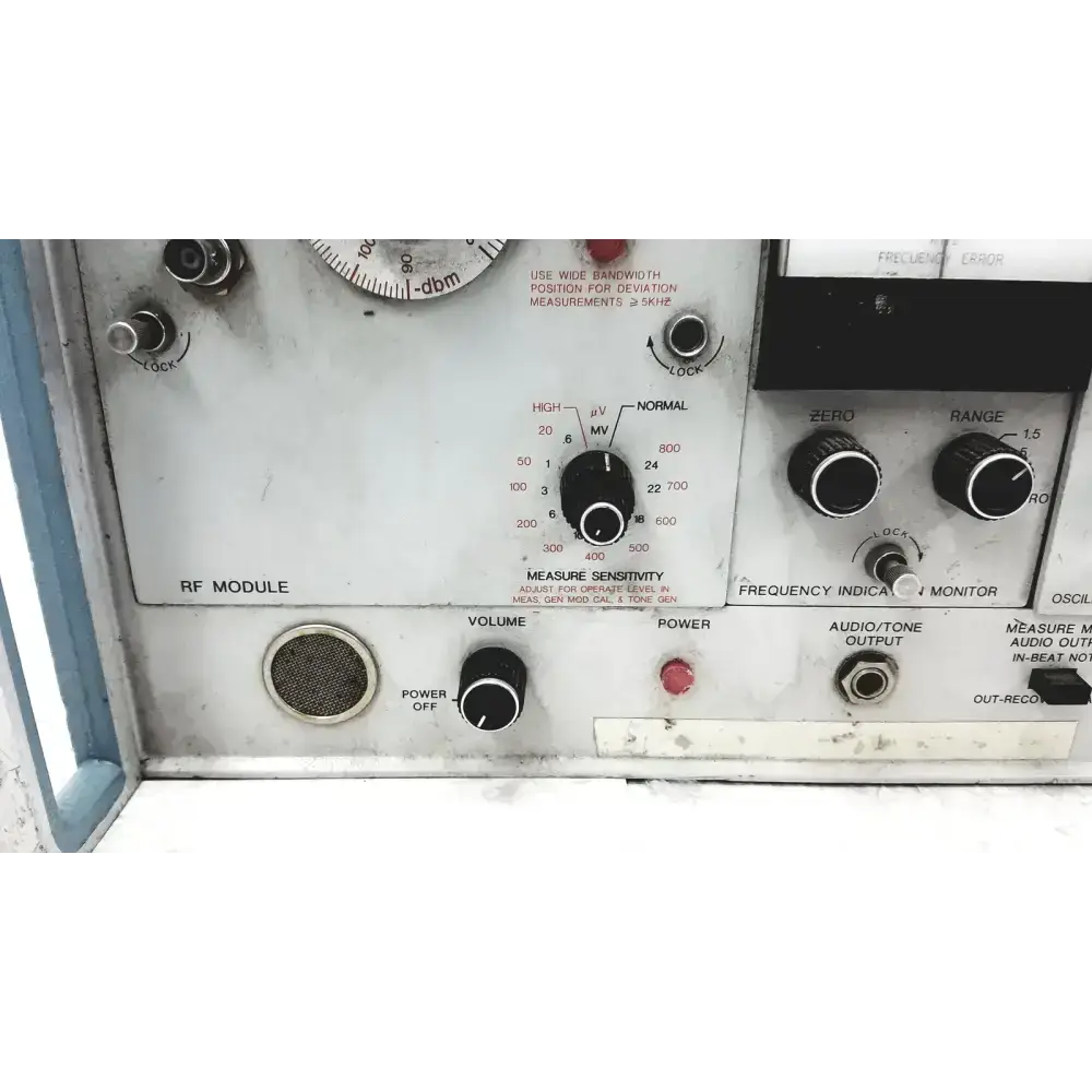 Singer Gersch FM10C Frequency Meter/Signal Generator Frequency Meter/Signal Generator, second-hand product photo 6