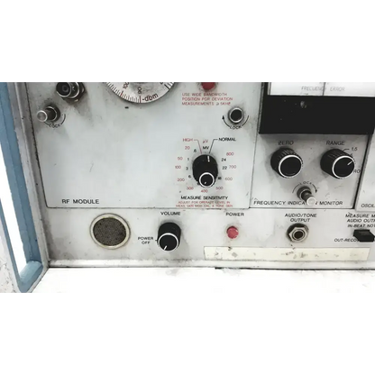 Singer Gersch FM10C Frequency Meter/Signal Generator Frequency Meter/Signal Generator, second-hand product photo 6