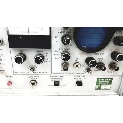Singer Gersch FM10C Frequency Meter/Signal Generator Frequency Meter/Signal Generator, second-hand product photo 7